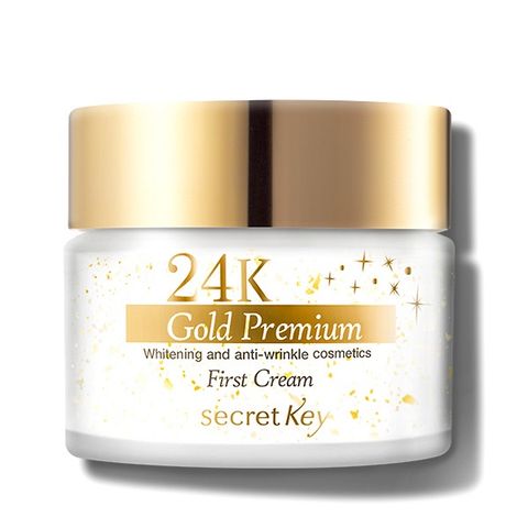 Kem Dưỡng Sáng Da Ngăn Ngừa Lão Hóa Secret Key 24k Gold Premium First Cream 50ml