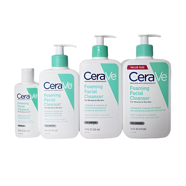 Sữa Rửa Mặt Cho Da Dầu CeraVe Foaming Cleanser For Normal To Oily Skin