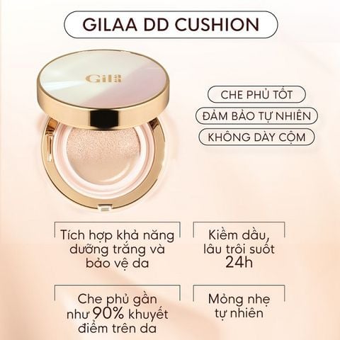 Phấn Nước Gilaa Kiềm Dầu Long Wear DD Cushion 13g