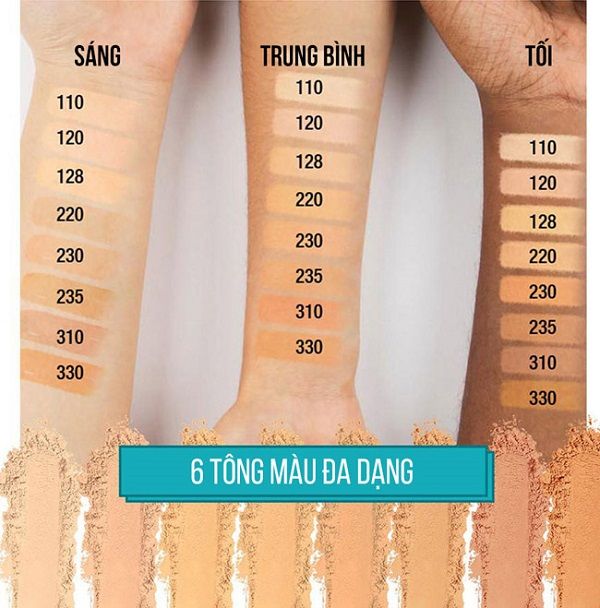 Kem Nền Kiềm Dầu Chống Nắng Maybelline Fit Me Matte Poreless Foundation SPF22 30ml