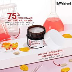 Kem Dưỡng Trắng Da Chống Lão Hóa By Wishtrend Vitamin Maximizing Cream 50ml