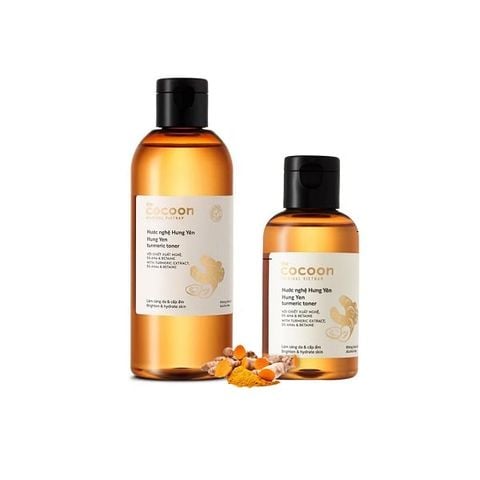 Nước Hoa Hồng Chiết Xuất Từ Nghệ Hưng Yên Cocoon Hung Yen Turmeric Toner