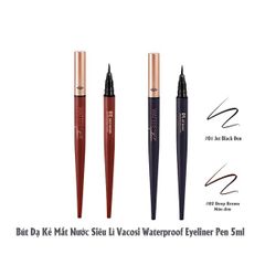 Bút Kẻ Mắt Nước Vacosi VM24 Waterproof Eyeliner Pen