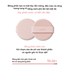 Phấn Nước Dưỡng Ẩm Laneige Neo Cushion Glow SPF46+ PA++ 15gx2 (tặng kèm lõi)