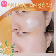 Bộ Kem Dưỡng Trắng Da Làm Mờ Đốm Nâu Laneige Radian-C Cream Collabo Set 30ml