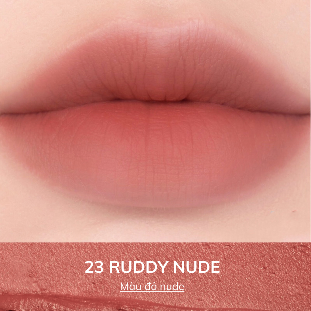 Son Thỏi Romand New Zero Matte Lipstick 3g