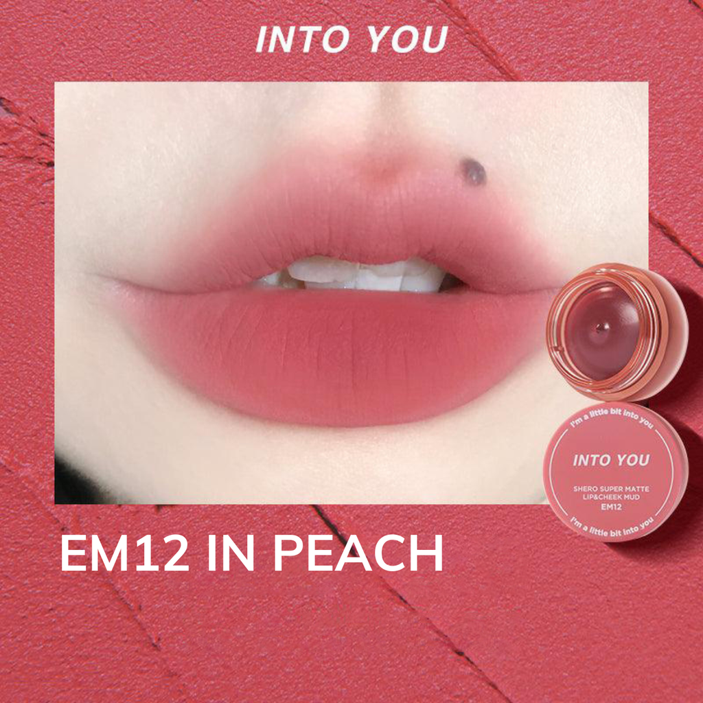 Son Môi Và Má Hồng Into You Shero Super Matte Lip & Cheek Mud 5g