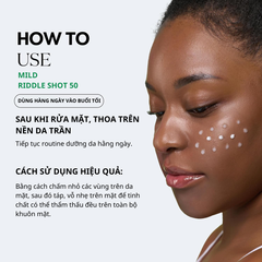 Tinh Chất Thu Nhỏ Lỗ Chân Lông Mịn Da VT Cosmetics Mild Reedle Shot 50 50ml