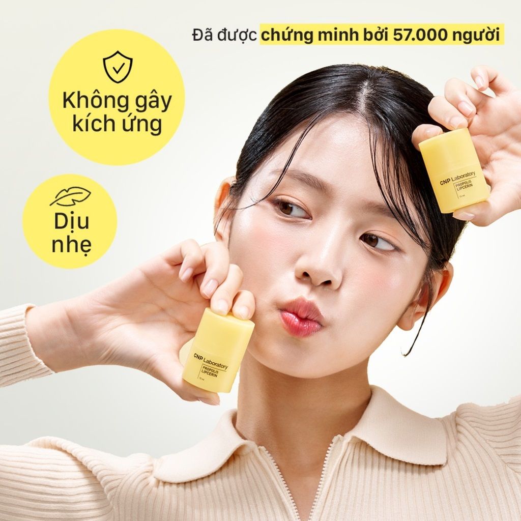 Sáp Dưỡng Môi CNP Laboratory Propolis Lipcerin 15ml