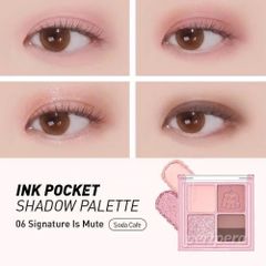 Phấn Mắt 4 Ô Peripera Ink Pocket Shadow Palette