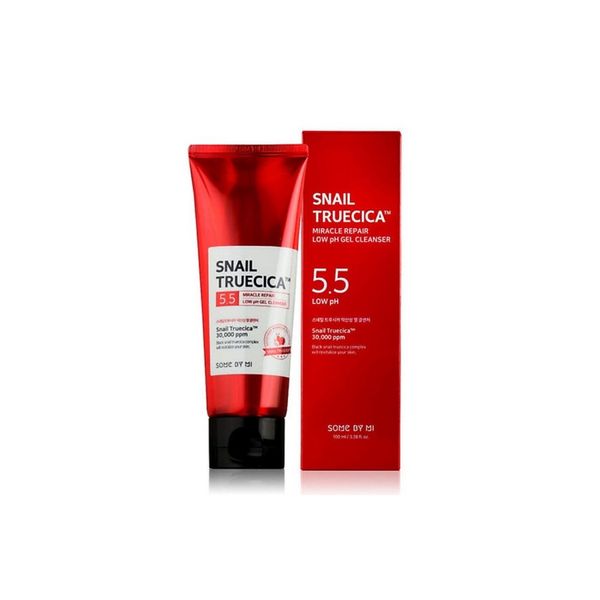 Sữa Rửa Mặt Dưỡng Ẩm Phục Hồi Da Some By Mi Snail Truecica Miracle Repair Low PH Gel Cleanser 100ml