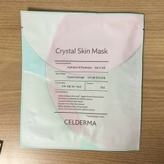 Mặt nạ CELDERMA CRYSTAL SKIN MASK PACK - HYDRATION & PROTECTION
