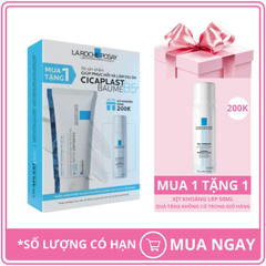 Bộ Sản Phẩm Kem Dưỡng Cicaplast Baume B5+ 40ml + Xịt Khoáng Phục Hồi Da La Roche Posay 50ml