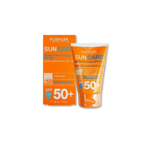 Kem Chống Nắng Kiềm Dầu Floslek Oil Free Sun Protection Tinted Cream SPF50+ 50ml