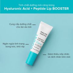 Tinh Chất Dưỡng Môi Paula’s Choice Hyaluronic Acid + Peptide Lip Booster 10ml