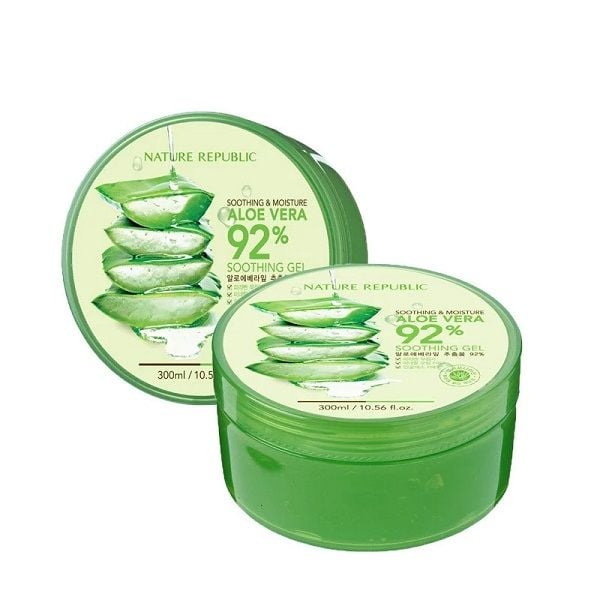 Gel Dưỡng Ẩm Chiết Xuất Lô Hội Nature Republic Soothing & Moisture Aloe Vera 92% Soothing Gel 300ml