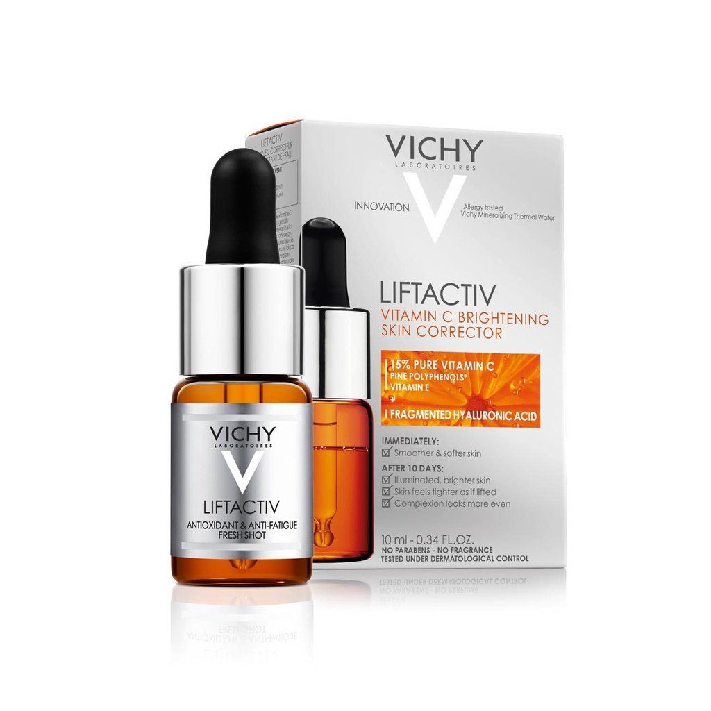 Dưỡng Chất 15% Vitamin C Làm Sáng Da Mờ Nhăn Vichy Liftactiv Vitamin C Brightening Skin Corrector 10ml