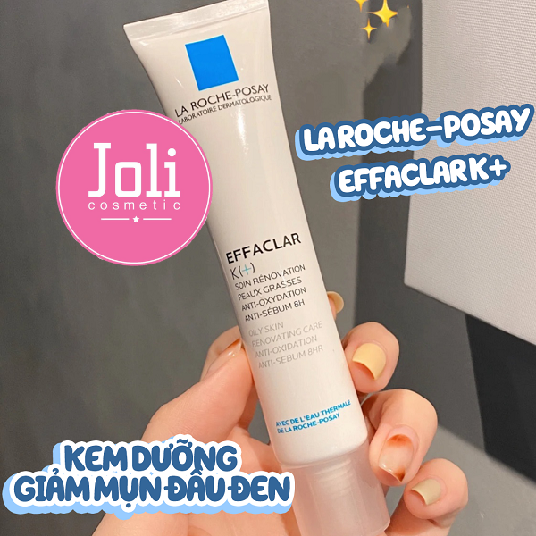 Kem Dưỡng Giảm Mụn Đầu Đen & Bóng Nhờn La Roche-Posay Effaclar K+ 40ml