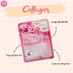 Mặt Nạ Dưỡng Da Chiết Xuất Từ Thiên Nhiên 3W Clinic Fresh Mask Sheet 23ml