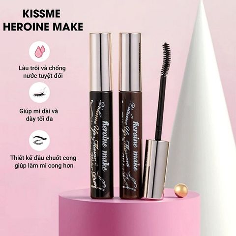 Mascara Làm Dài Và Cong Mi Kiss Me Heroine Make Long & Curl Mascara