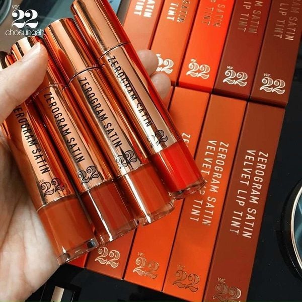 Son Kem Lì Chosungah Zerogram Satin Velvet Lip Tint Ver 22