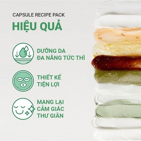 Mặt Nạ Rửa Innisfree Capsule Recipe Pack 10ml