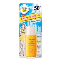 Sữa Chống Nắng Bioré Sáng Da Ngọc Trai 25ml UV Perfect Protect Milk White SPF50/PA+++