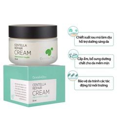 Kem Dưỡng Phục Hồi Da Chiết Xuất Rau Má Goodndoc Centella Repair Cream 50ml