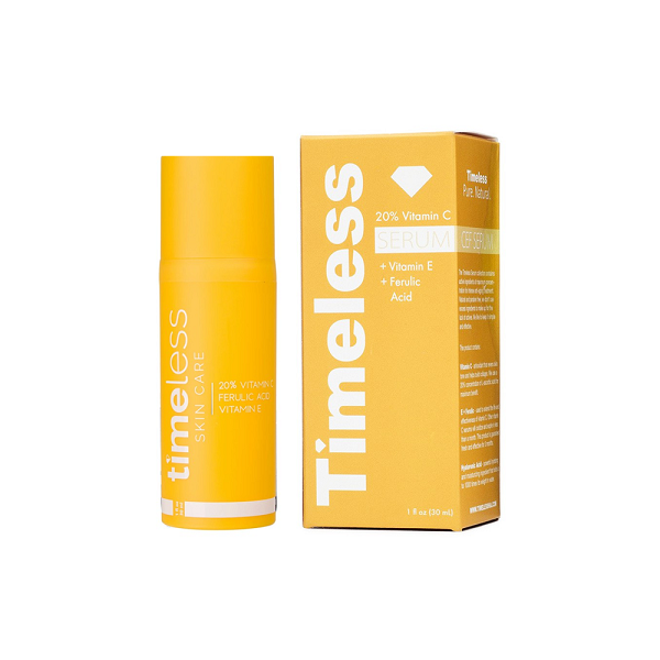 Tinh Chất Dưỡng Trắng Da Giảm Thâm Timeless 20% Vitamin C + E + Ferulic Acid 30ml