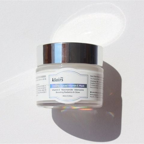 Mặt Nạ Ngủ Dưỡng Ẩm Chống Lão Hóa Klairs Freshly Juiced Vitamin E Mask