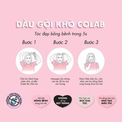 Dầu Gội Khô Colab Dry Shampoo 50ml