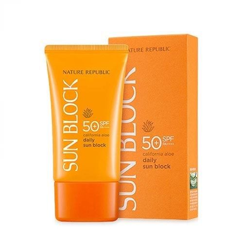 Kem chống nắng Nature Republic Sun Block California Aloe SPF50+ 57ml