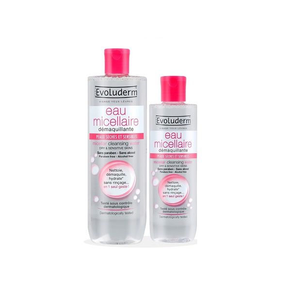 Nước Tẩy Trang Evoluderm Cho Da Khô Và Nhạy Cảm Micellar Cleansing Water Dry & Sensitive SkinsNước Tẩy Trang Evoluderm Cho Da Khô Và Nhạy Cảm Micellar Cleansing – JOLI COSMETIC