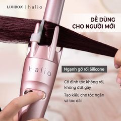 Máy Uốn Tóc Tự Xoay 360 Độ Ion Âm, Không Gây Khô Xơ Tóc Halio Auto Rotating Hair Curler