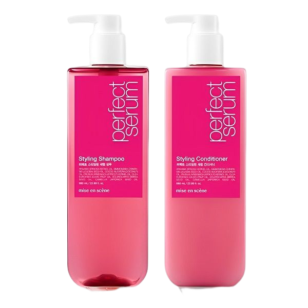 Dầu Xả Tạo Giữ Nếp Tóc Mise En Scène Perfect Serum Styling Conditioner 680ml