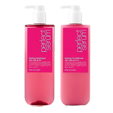 Dầu Xả Tạo Giữ Nếp Tóc Mise En Scène Perfect Serum Styling Conditioner 680ml