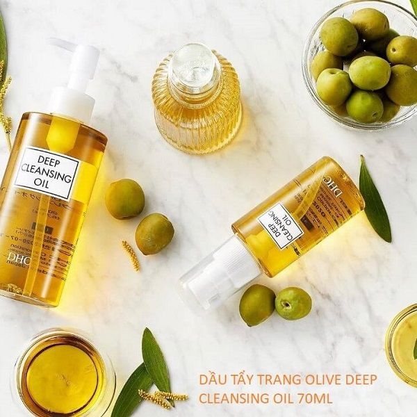 Dầu Tẩy Trang Làm Sạch Sâu Da DHC Olive Deep Cleansing Oil