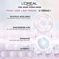 Kem Dưỡng Sáng Da Ban Đêm Loreal Paris Glycolic Bright Glowing Cream Night 50ml