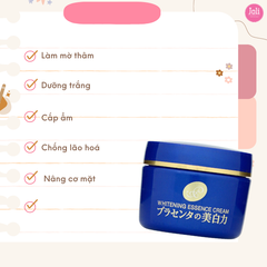 Kem Dưỡng Sáng Da Ngăn Ngừa Lão Hóa Meishoku Placenta Medicated Whitening Essence Cream 55g