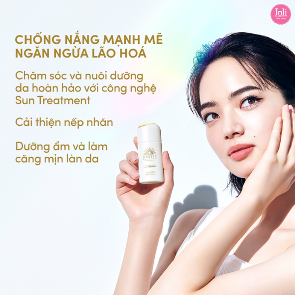 Serum Chống Nắng Anessa Dưỡng Da Nâng Tông Da SPF50+ PA++++ 30ml