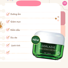 Kem Dưỡng Tràm Trà Giảm Mụn Kiềm Dầu Derladie Herbal Extract Care Cream 50ml