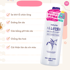 Nước Hoa Hồng Ý Dĩ Naturie Hatomugi Skin Conditioner 500ml