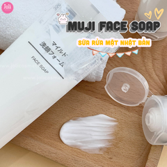 Sữa Rửa Mặt Tạo Bọt Dịu Nhẹ Muji Face Soap 100g