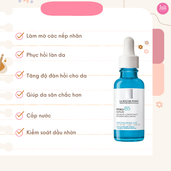 Tinh Chất Phục Hồi Độ Ẩm & Săn Chắc Da La Roche-Posay Hyalu B5 Serum 30ml