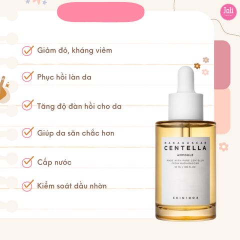 Tinh Chất Rau Má Giảm Mụn Phục Hồi Da Skin1004 Madagascar Centella Ampoule 100ml