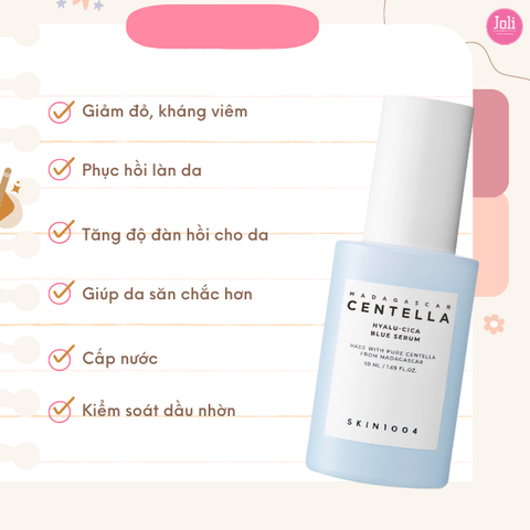 Tinh Chất Cấp Ẩm Làm Dịu & Dưỡng Sáng Da Skin1004 Madagascar Centella Hyalu-Cica Blue Serum