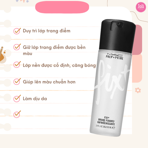 Xịt Khoáng Khóa Makeup Mac Prep+ Prime Fix+ 100ml