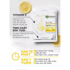 Mặt Nạ Tinh Chất Garnier Serum Mask