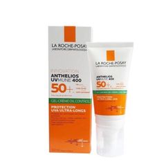 Kem Chống Nắng Cho Da Dầu La Roche-Posay Anthelios UVMune 400 Gel-Cream SPF50+ 50ml