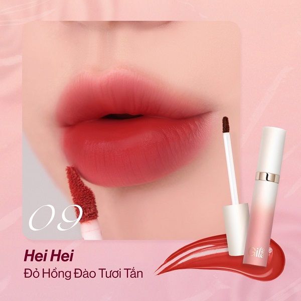 Son Kem Lì Gilaa Long Wear Lip Cream Rich Rosie Collection 5g